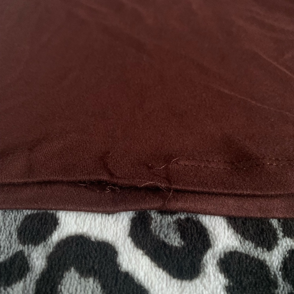 Brown Long Sleeve Bodycon Dress - Picture 5 of 7